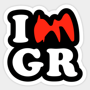 I Love Grand Rapids Sticker